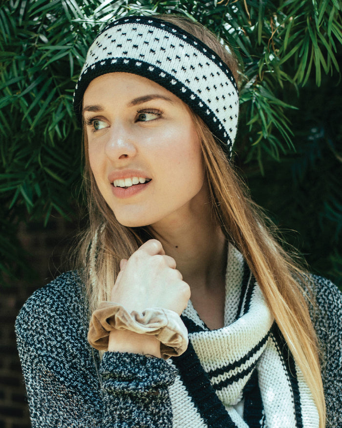 Apres Ski Dotted Knit Headband