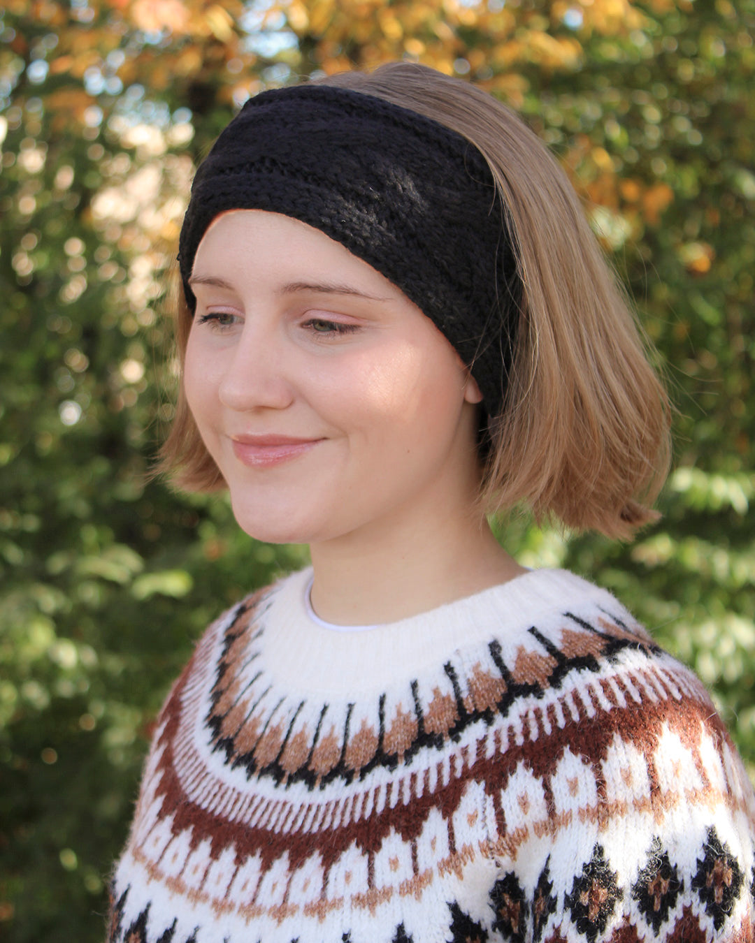Icelandic Braid Winter Headband