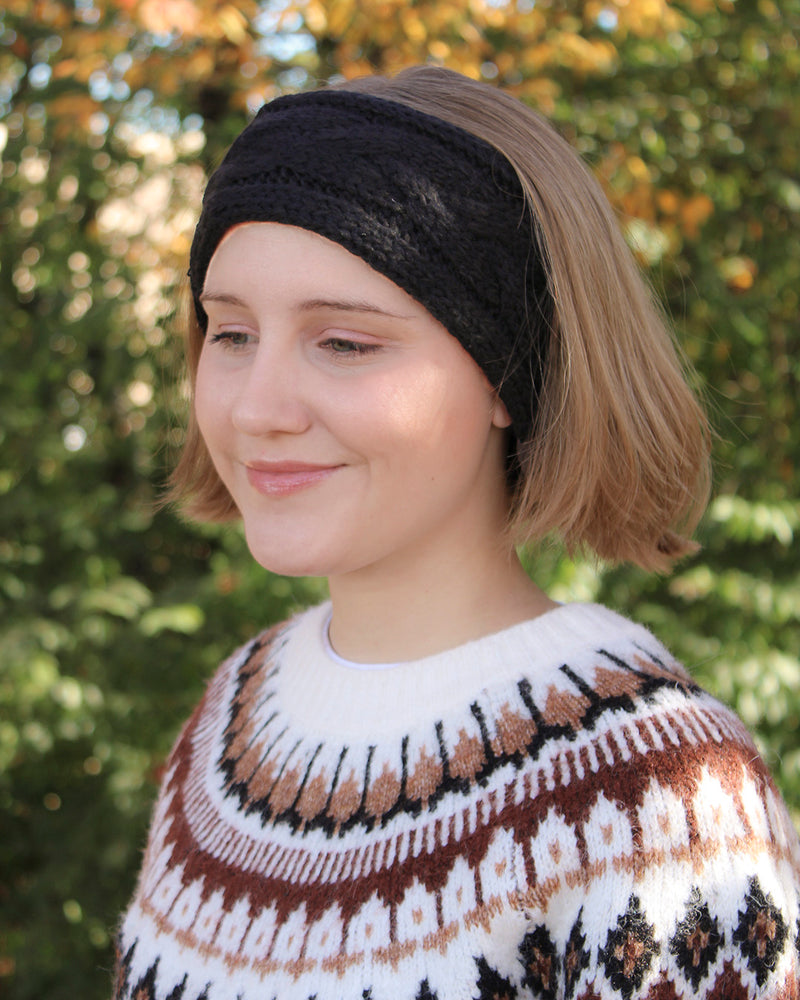 Icelandic Braid Winter Headband