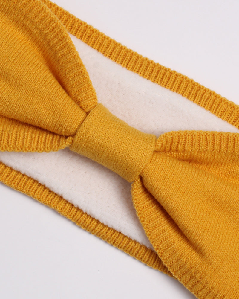 Bow/Cinched Front Winter Headband