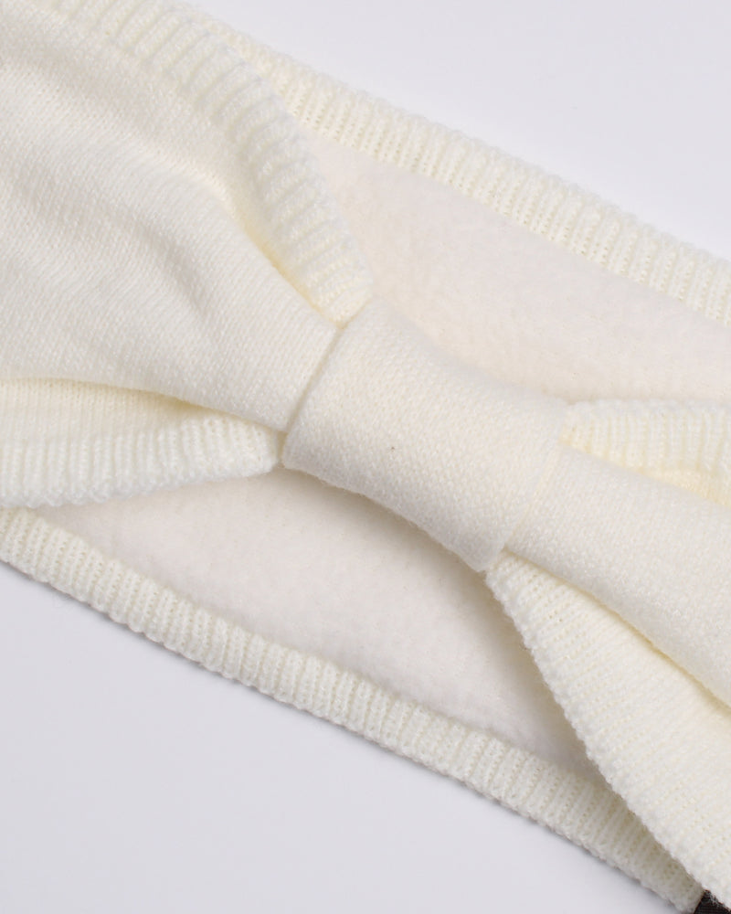 Bow/Cinched Front Winter Headband