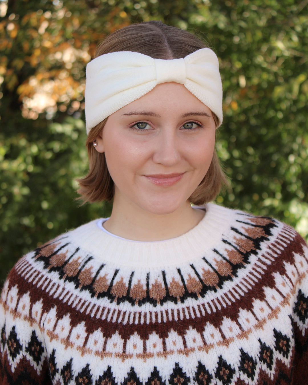 Bow/Cinched Front Winter Headband