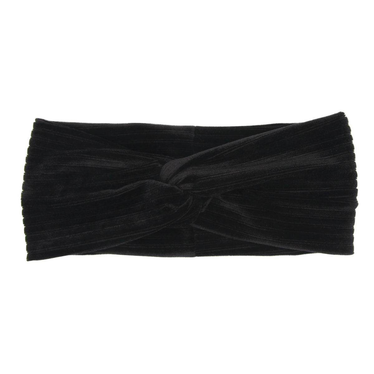 Ribbed Velvet Twist Headwrap