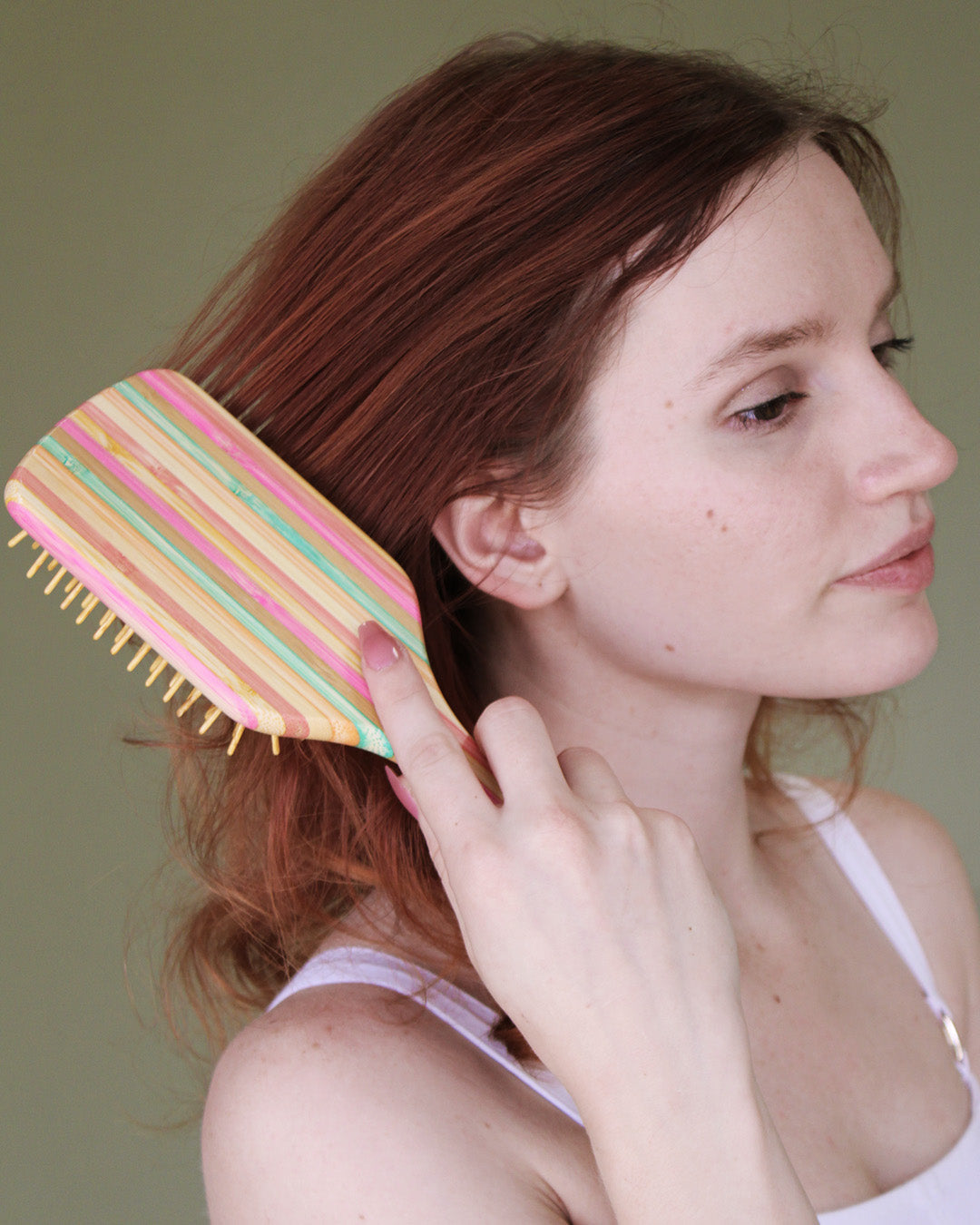 BANDED Women's Hair Accessories Bamboo Hair Brush