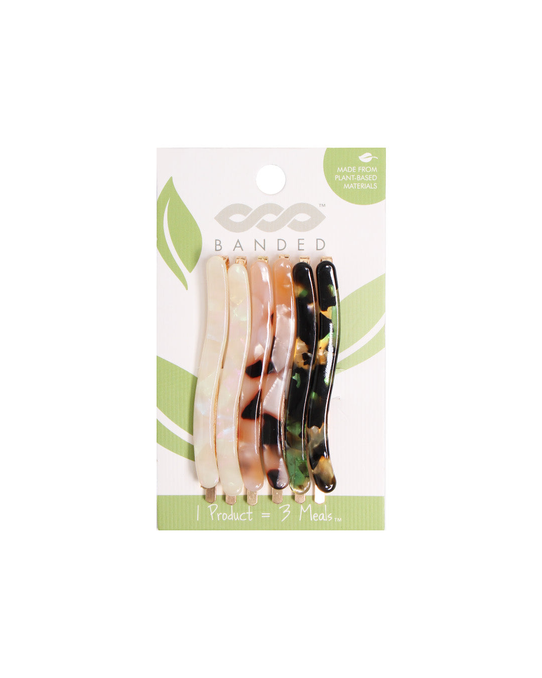 6 Pack Cellulose Acetate Bobby Pins | BANDED – Banded