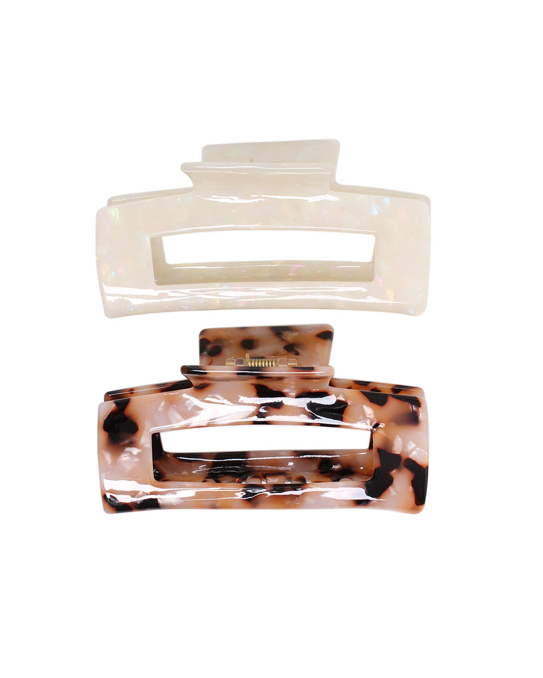 BANDED Hair Accessories Wooded Path - 2 Pack Claw Clips