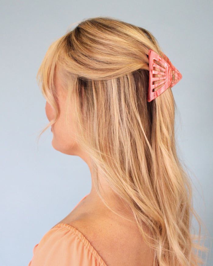 Coral Kiss - Color Theory Claw Clips | BANDED Hair Accessories