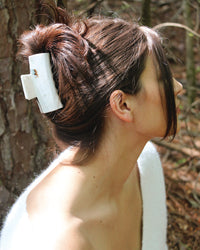 Snowscape - Claw Clip BANDED Hair Accessories