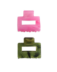 Hedge Rose - 2 Pack Claw Clips