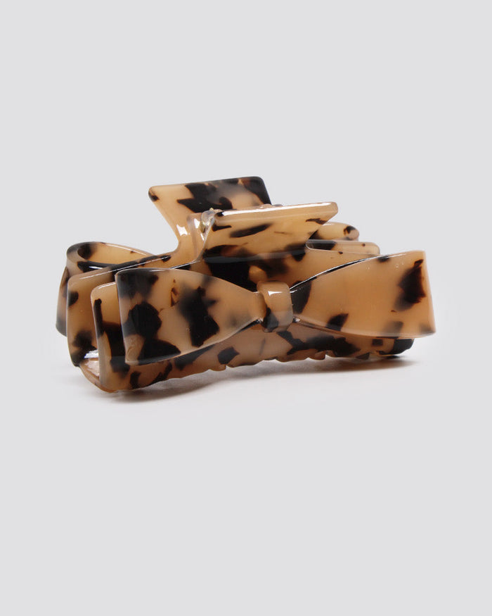 Sculptural Bow Claw Clip