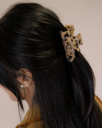 Sculptural Bow Claw Clip