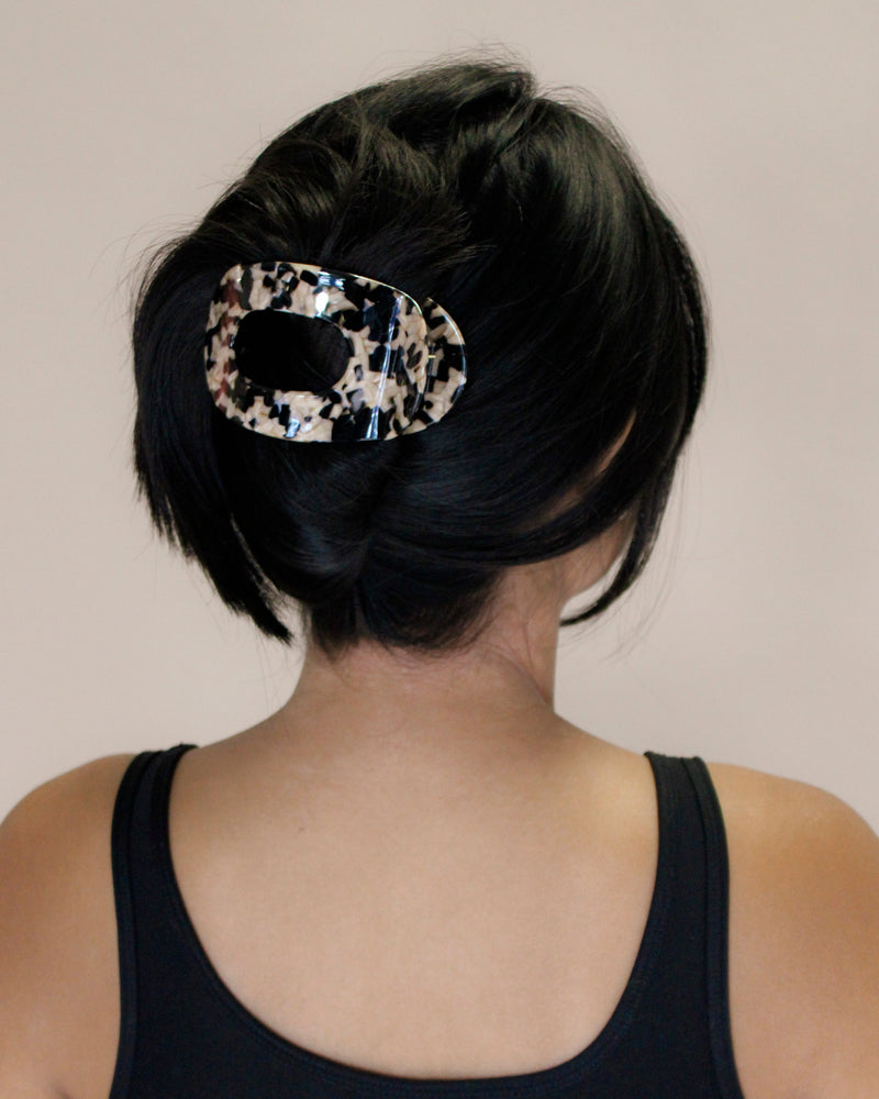 Eclipse Round - Lay Flat Claw Clip