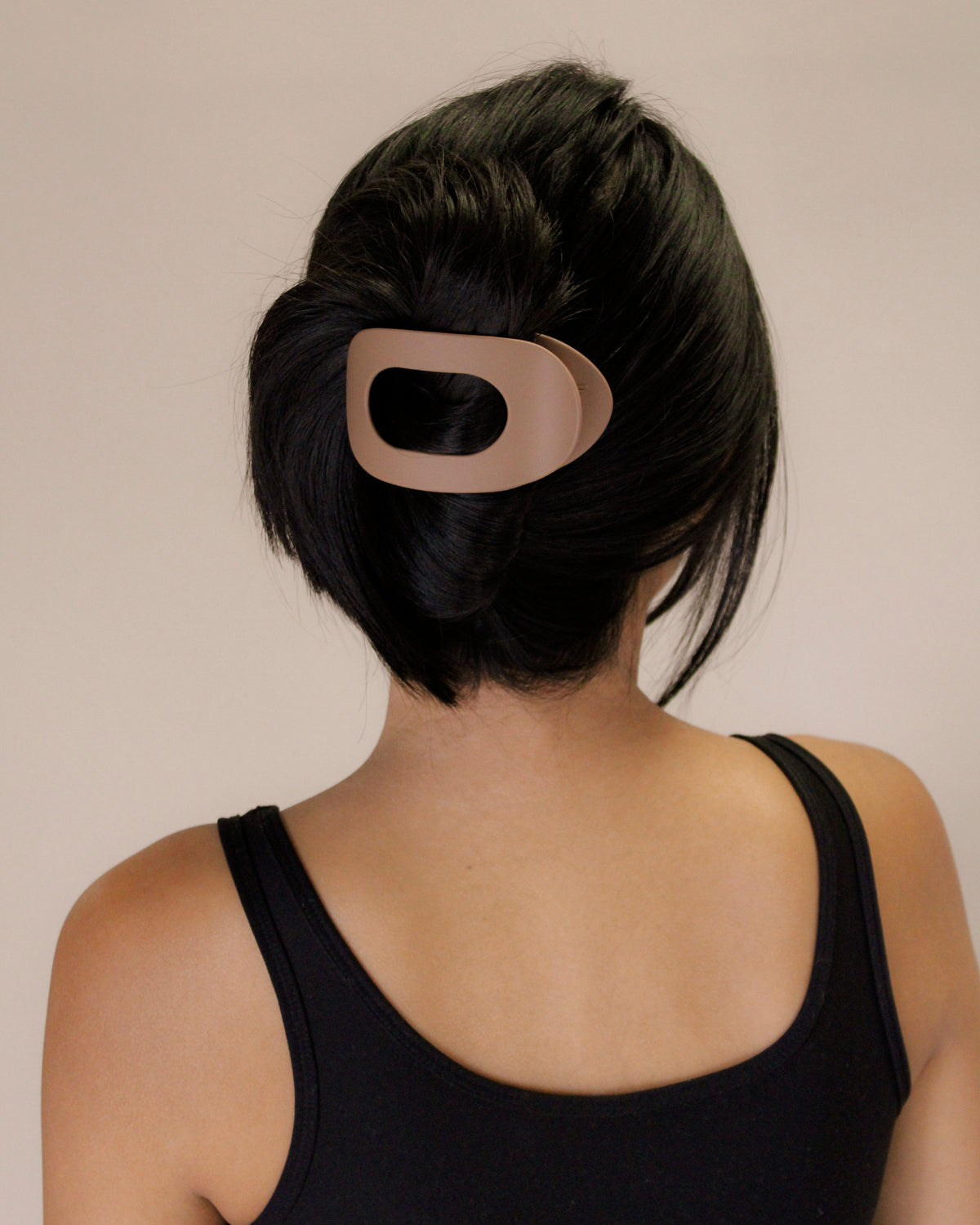 Soft Matte Round - Lay Flat Claw Clip