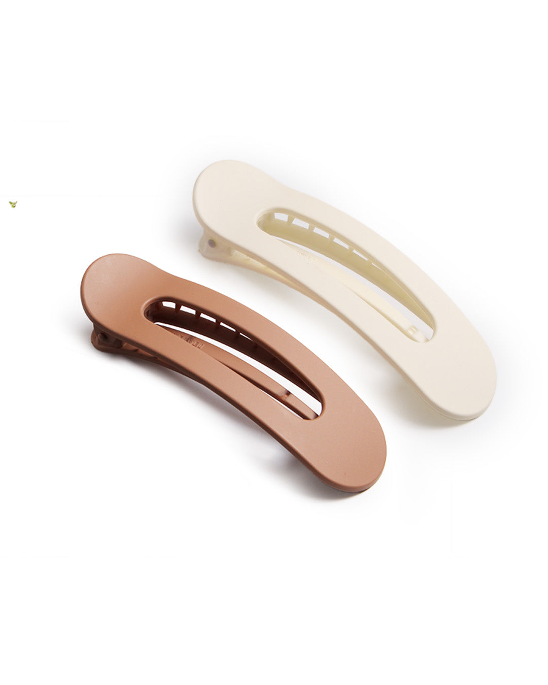 Soft Matte Skinny 2 Pack - Lay Flat Claw Clips