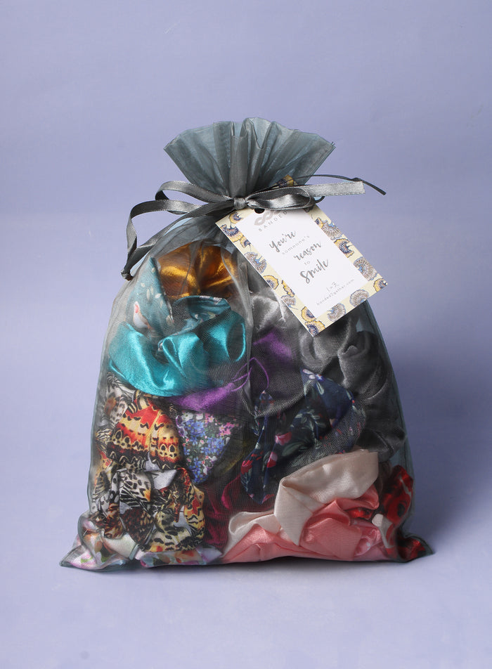 20 pc Garden Party Scrunchie Collection