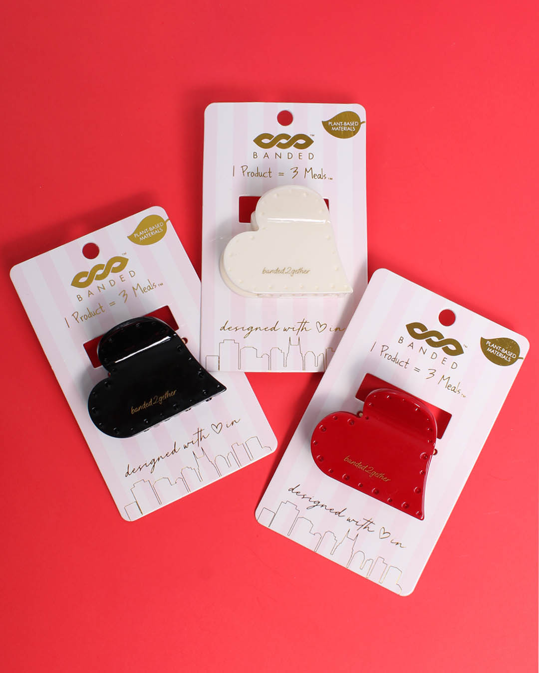 Heart Claw Clip | BANDED – Banded