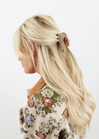 BANDED Hair Accessoires. Rodeo Rose - Cowgirl Hat Claw Clip