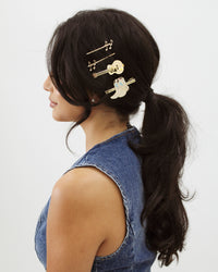 BANDED Hair Accessories. Country Legend - 4 Pack Clip + Pin Set
