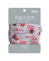 Ohio State® Logo Print - Infinity Headwrap/Buff