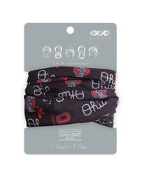 Ohio State® Logo Print - Infinity Headwrap/Buff