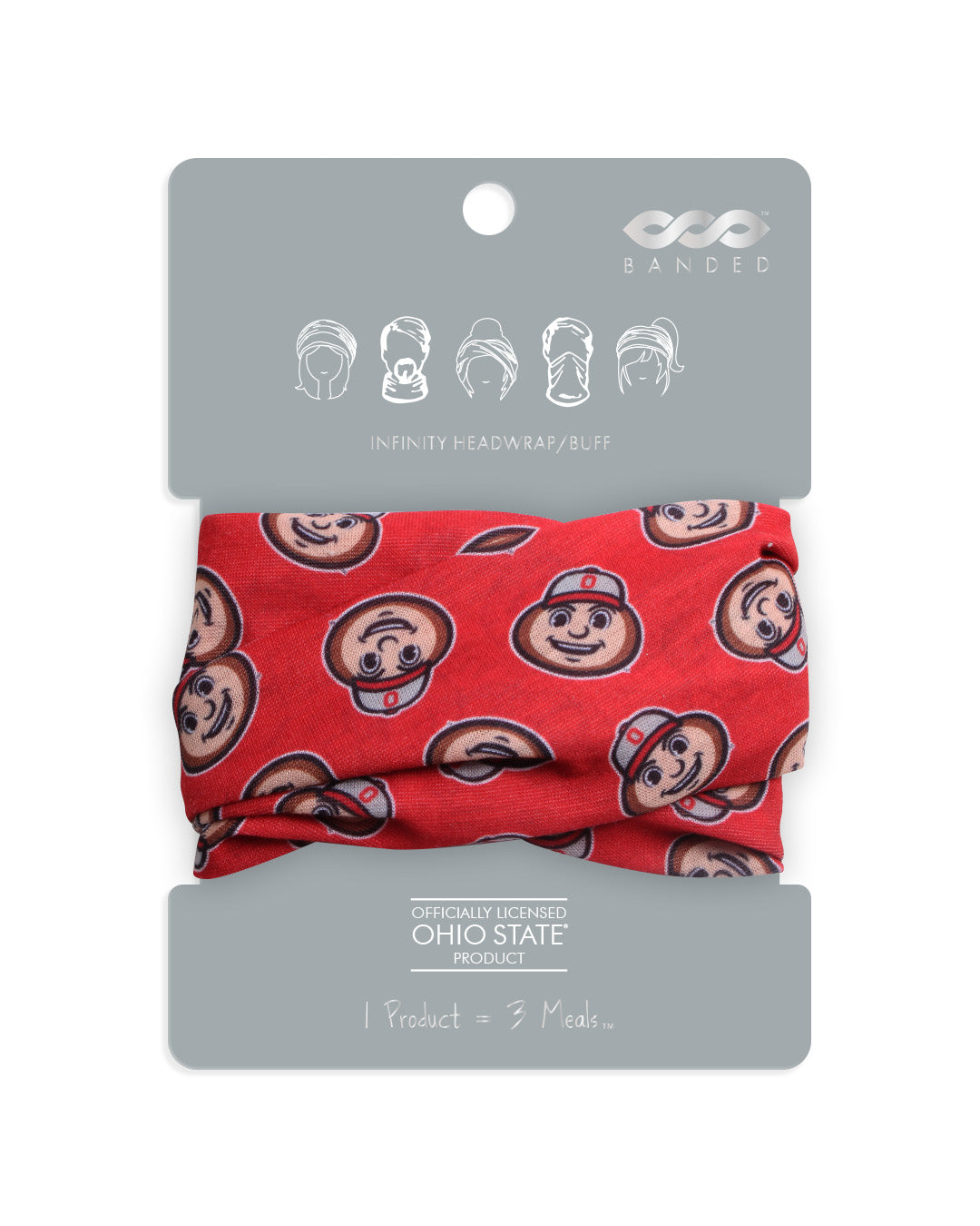 Ohio State® Brutus - Infinity Headwrap/Buff