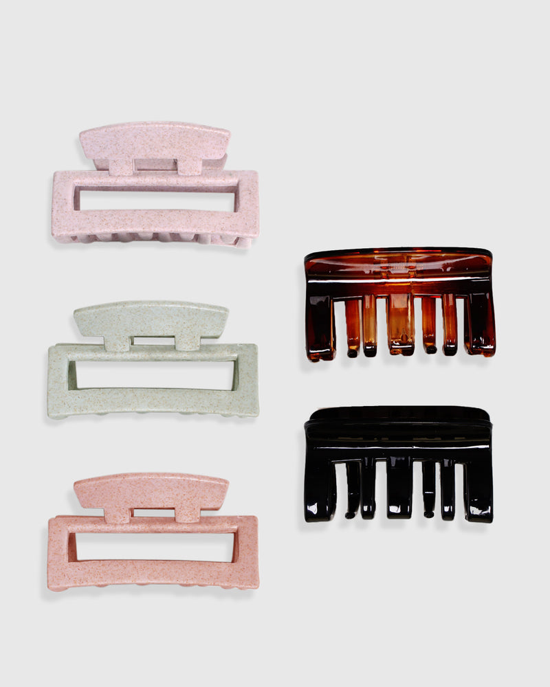 Chic Claw Clip Rectangle Bundle