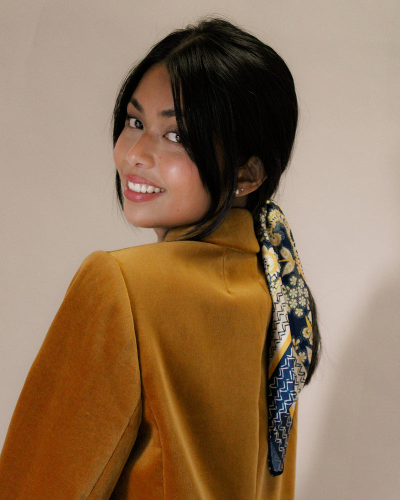 Fall Floral – Silky Scarf