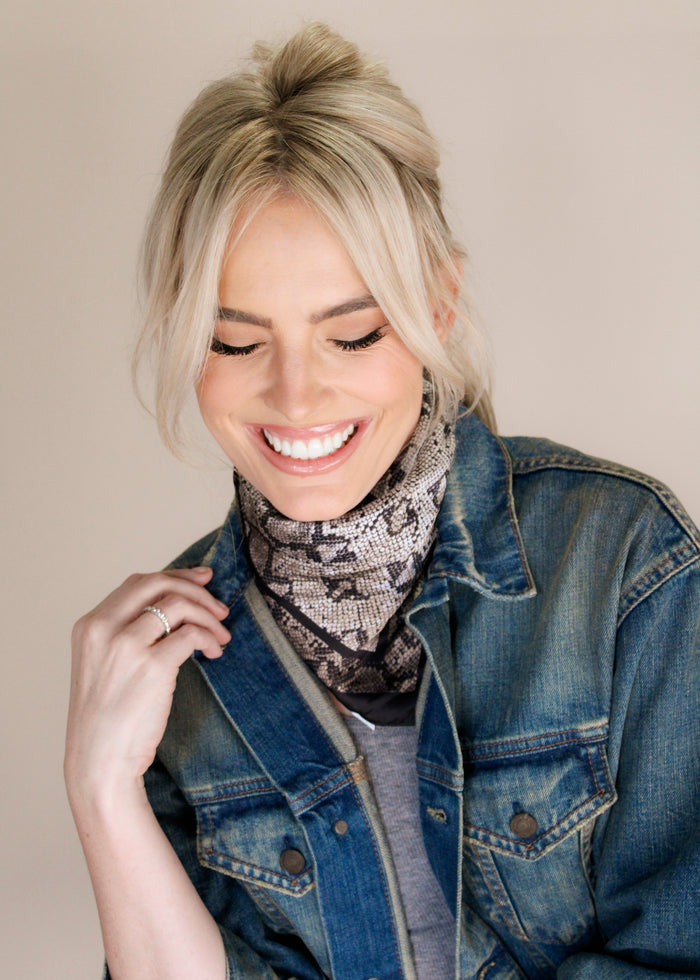 Snake Charmer - Silky Scarf