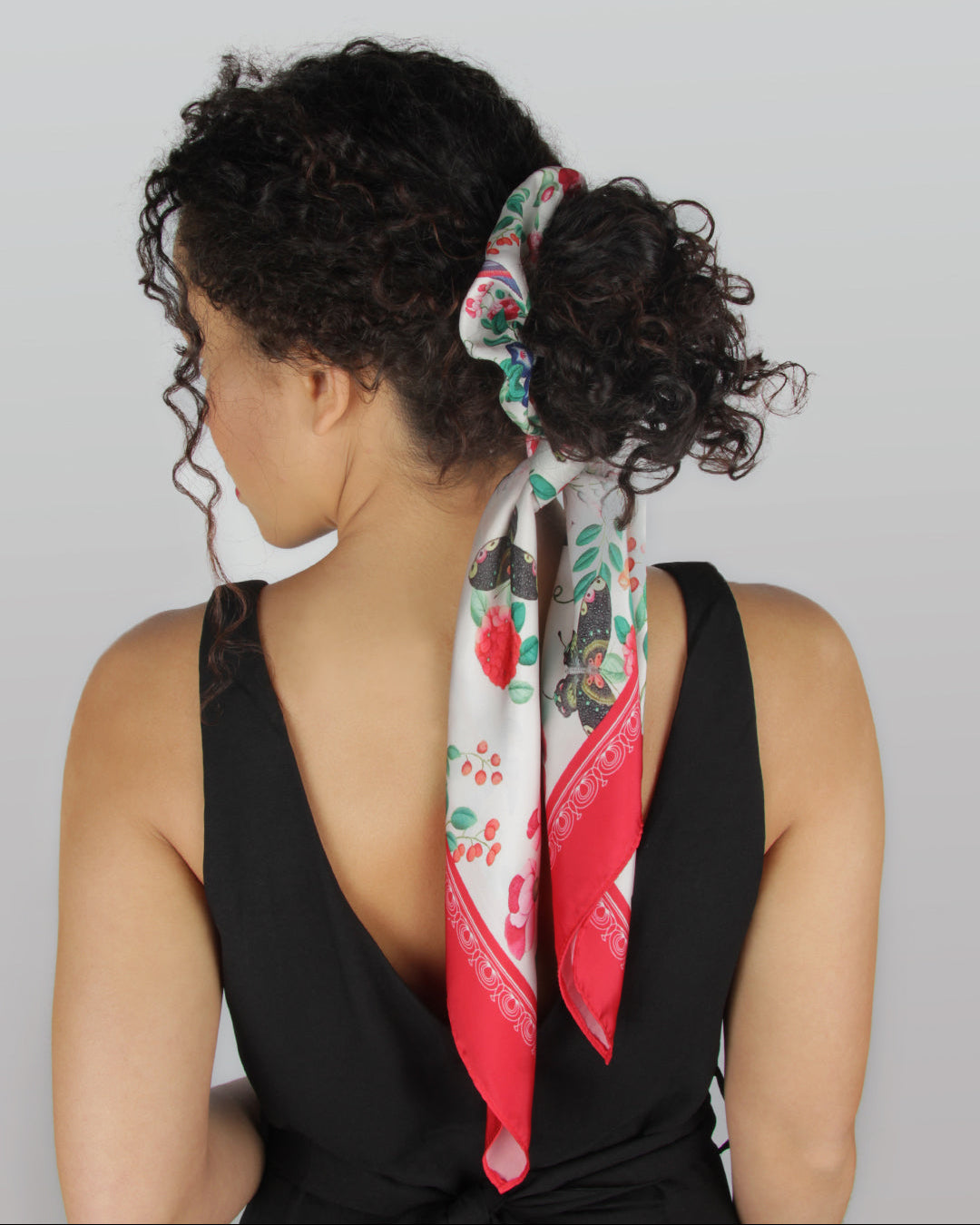 Spring Floral - Silky Scarf
