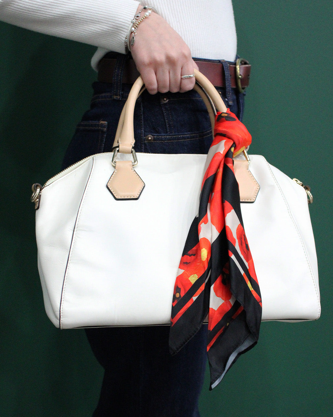 Spring Floral - Silky Scarf