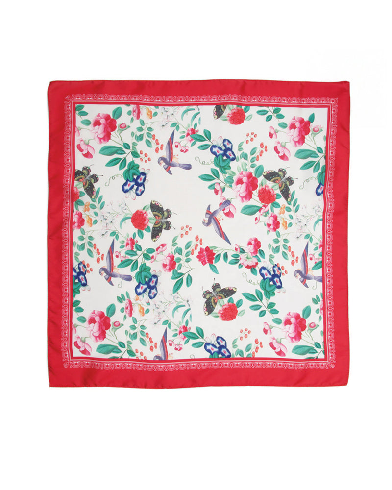 Spring Floral - Silky Scarf