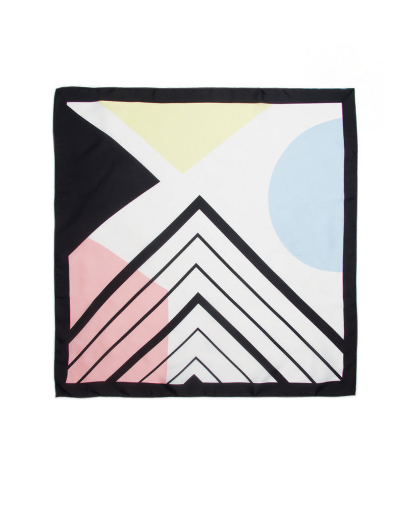 Geometric - Silky Scarf