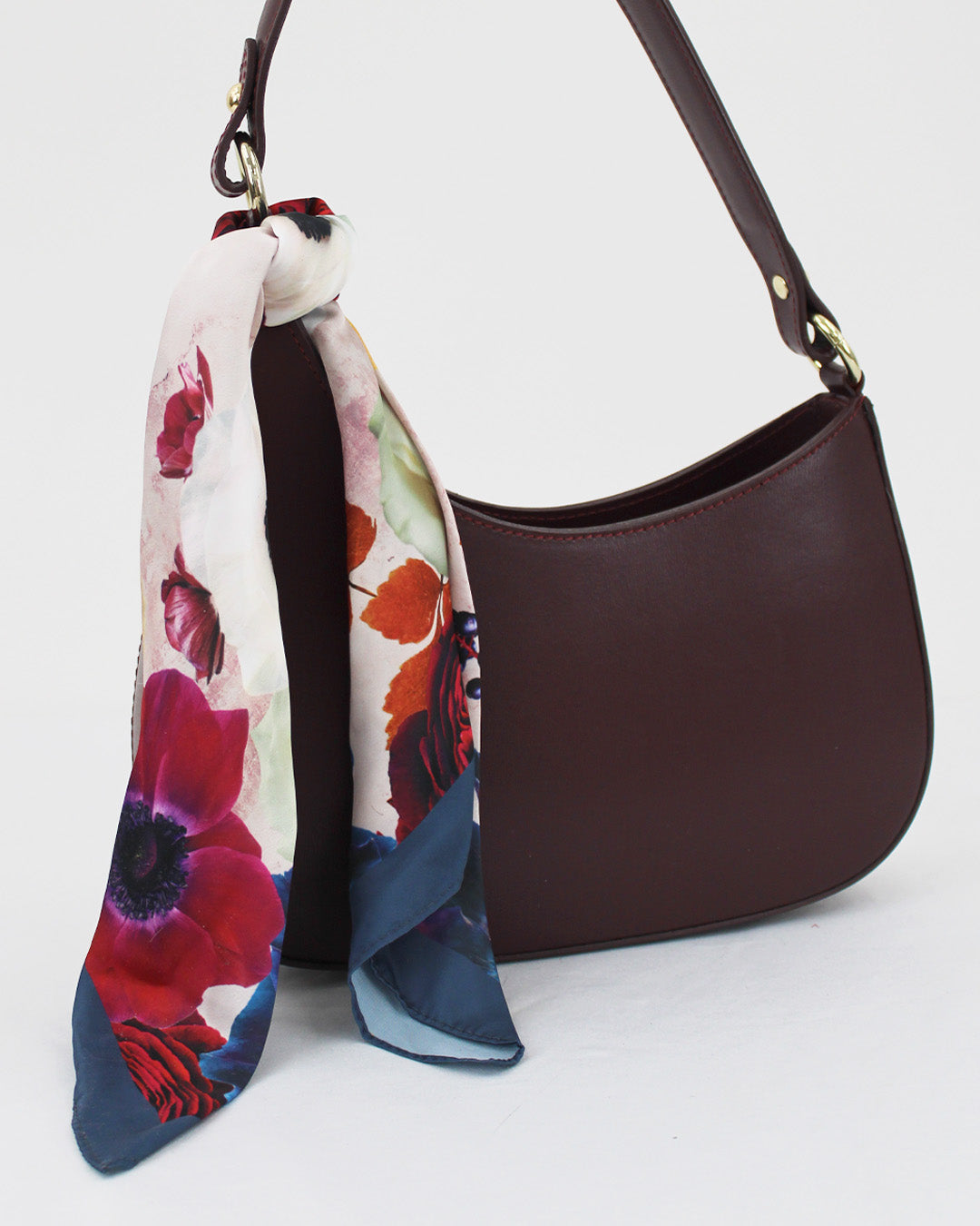 Fall Floral – Silky Scarf