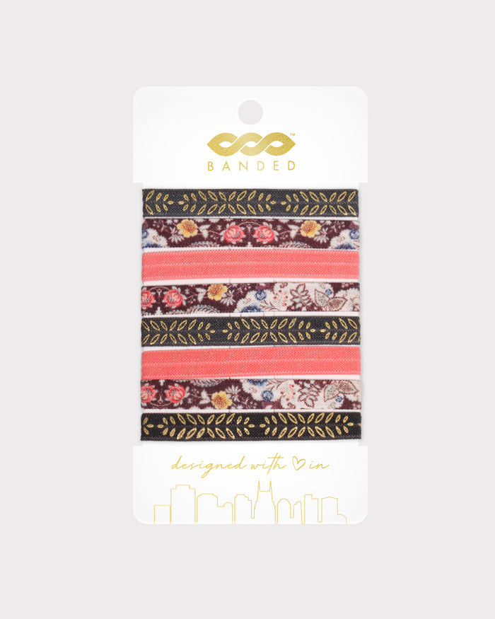 Wildflower Hour- 8 Pack Hair Tie Pack
