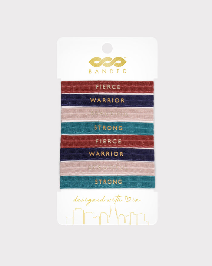 Shine On - 8 Pack Hair Tie Pack