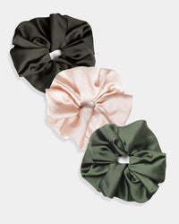Grand Soirée Statement Scrunchie Trio