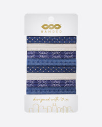 Indigo Ink - 8 Pack Hair Tie Pack