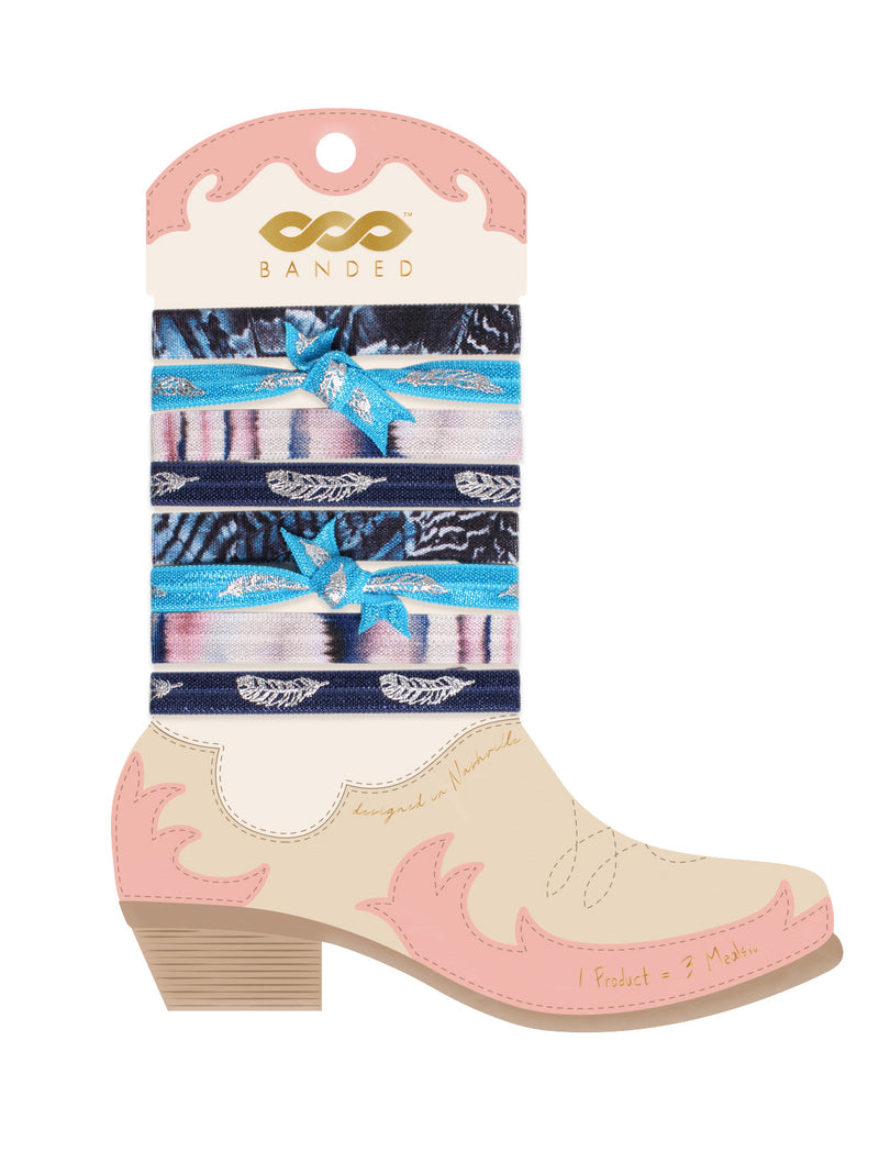 Boot Scootin' Hair Tie Packs