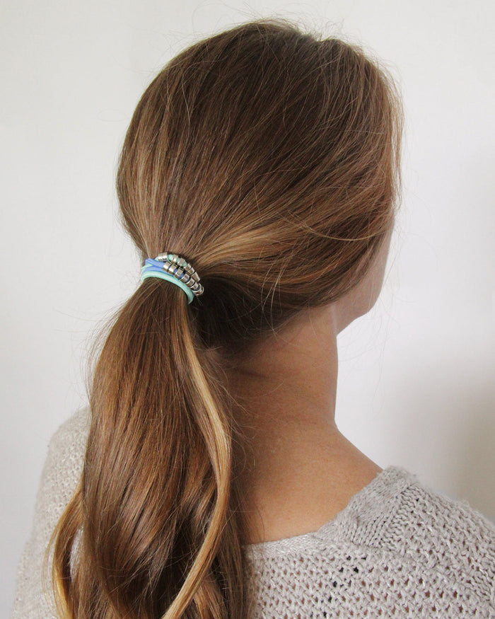 Embellished Hair Ties - 5 Pack