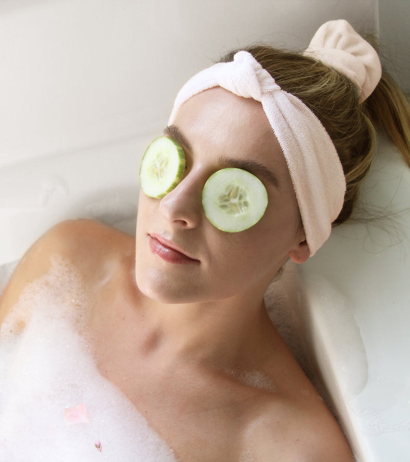 Floral 4-Scrunchie Spa Set