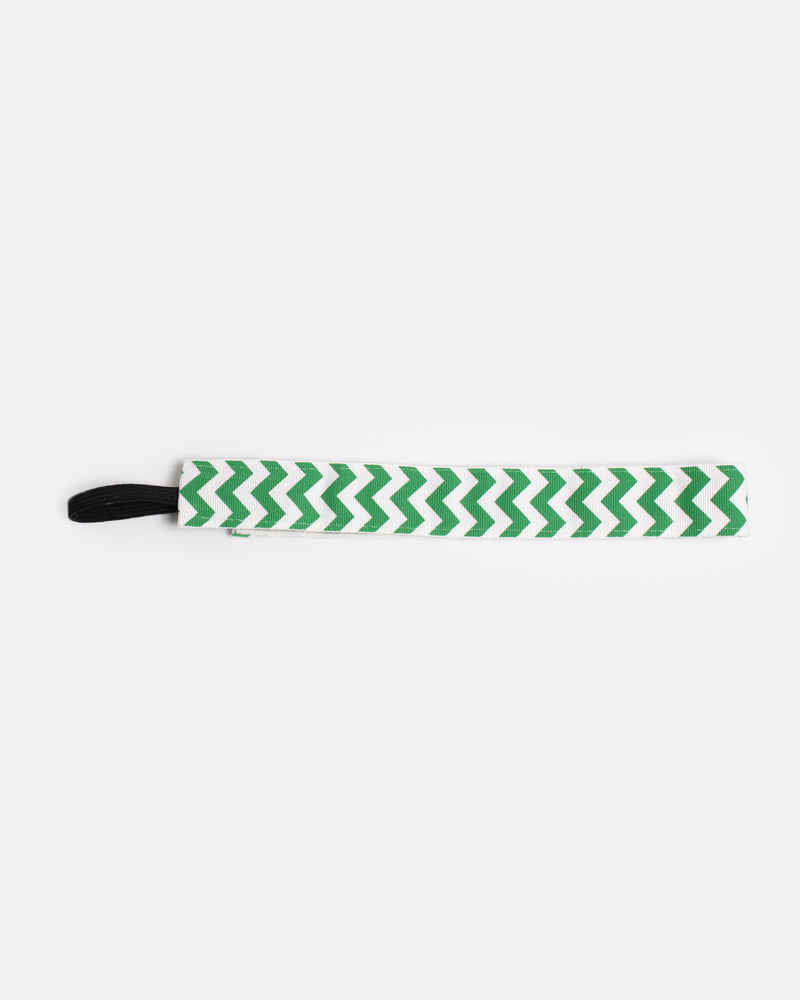 Green Chevron - Original 1" Headband