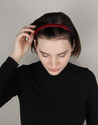 BANDED Women’s Premium Headbands + Hair Accessories - Ember Velvet - Skinny Headband