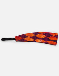 Violet Orange Batik - Original Wide Headband