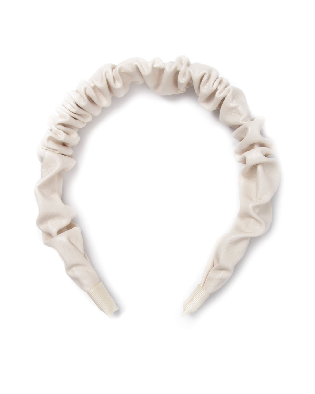 【MEDIA82】 Candy Skull Scrunchie (White) Solid Stone Fabrics