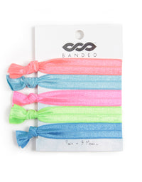 BANDED Accessories Neon Lights - Classic Hair Tie Pack