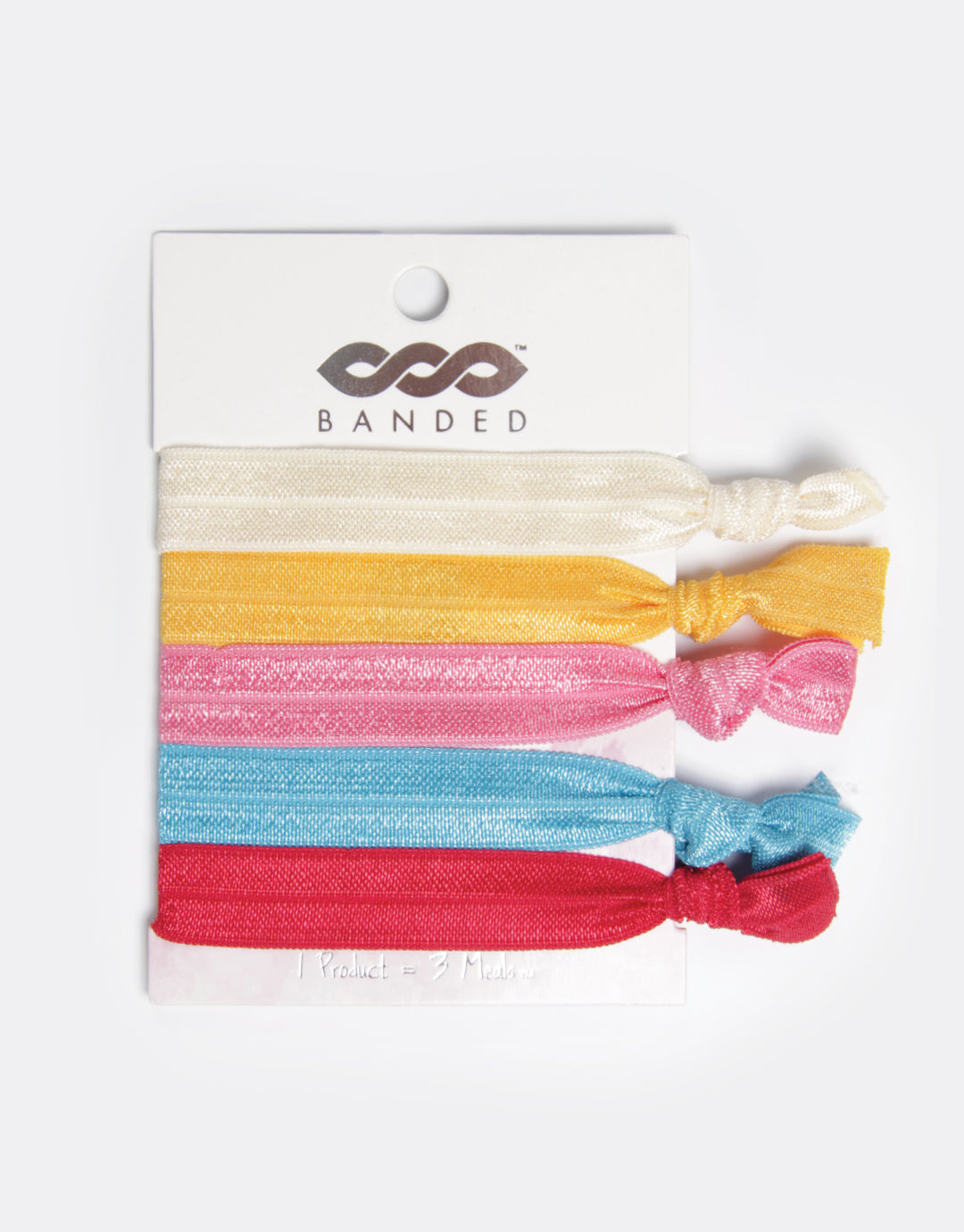 BANDED Women’s Premium Hair Accessories - Cali Vibes - Classic Hair Tie Pack