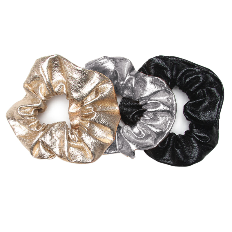 Metallic Glam - 3 Pack Scrunchies