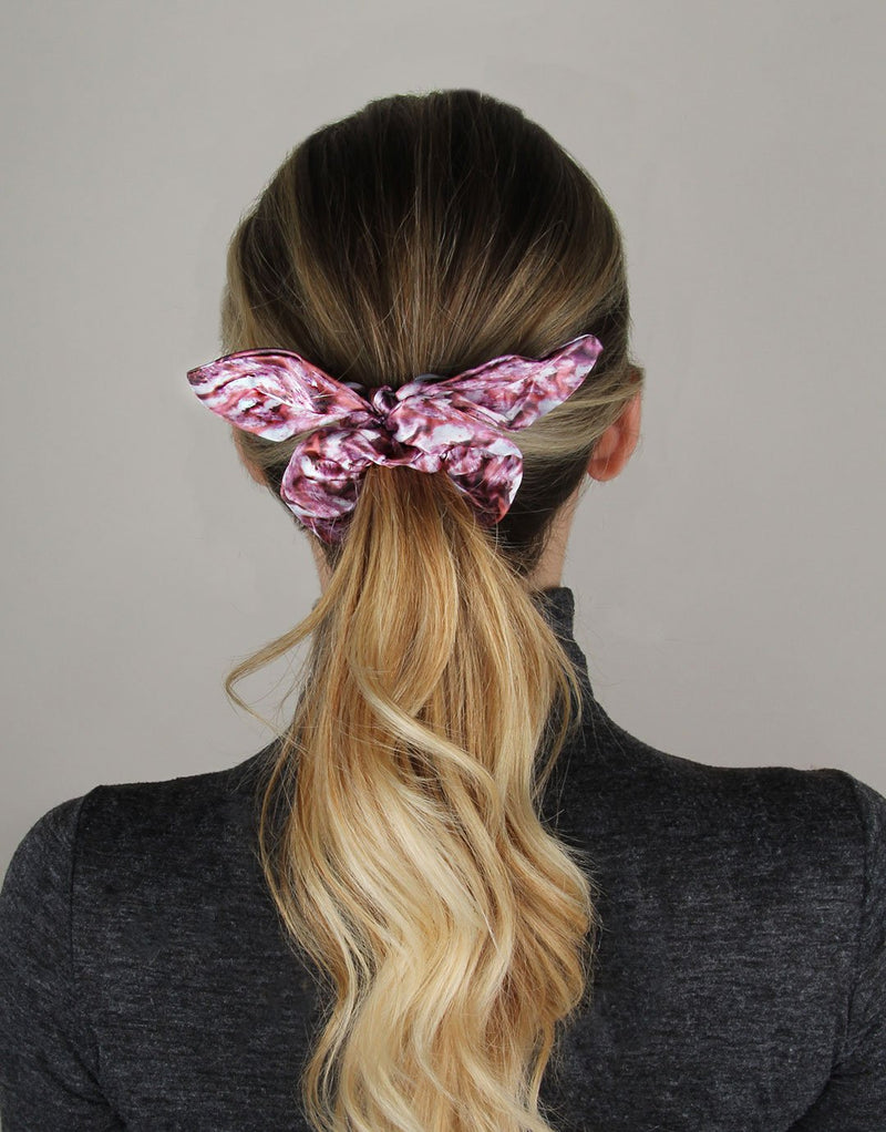 BANDED Women’s Premium Hair Accessories - 2 Pack Bow Scrunchies