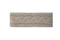 BANDED Women’s Premium Headbands + Hair Accessories - Taupe Iceland Braid - Winter Headband