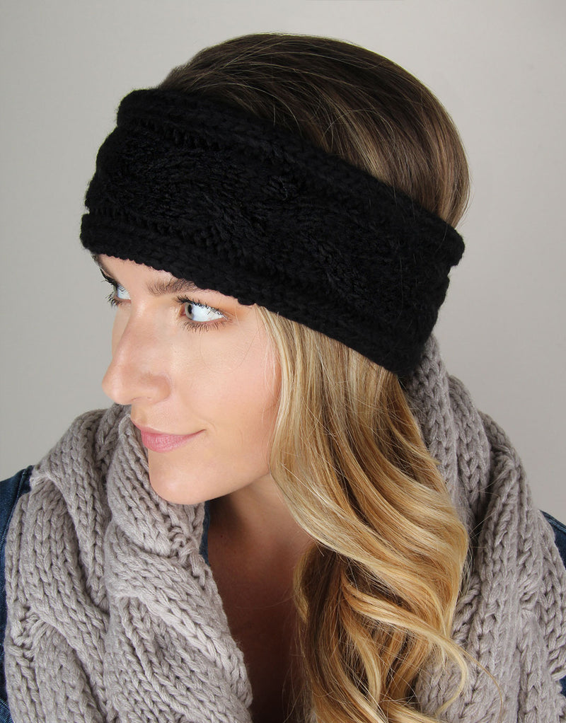 BANDED Women’s Premium Headbands + Hair Accessories - Broadway Show - Winter Headband